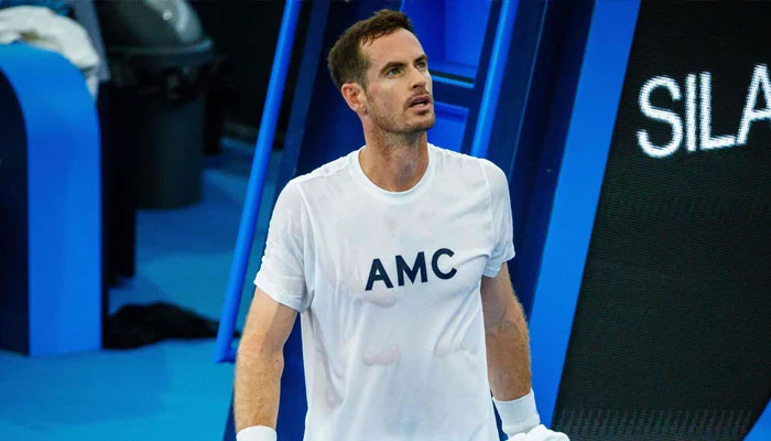 British tennis player Andy Murray can be seen. — AFP/File