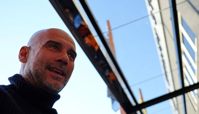 Manchester City manager Pep Guardiola can be seen in this image. — AFP/File