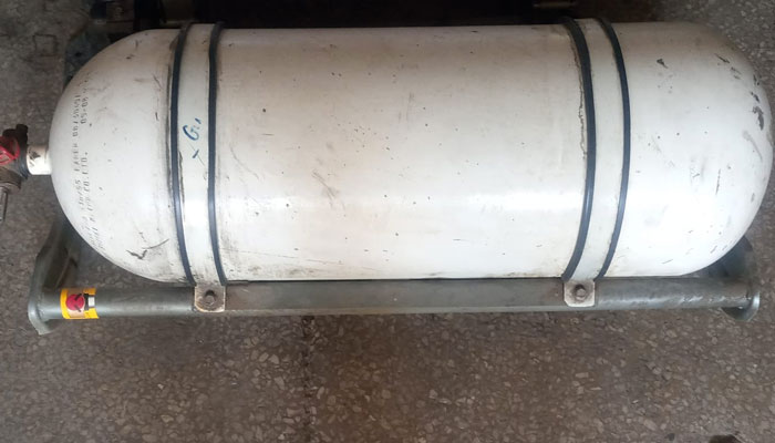 In this image CNG cylinder kit can be seen image released on August 29, 2022. — Facebook/CNG Kit & Cylinders