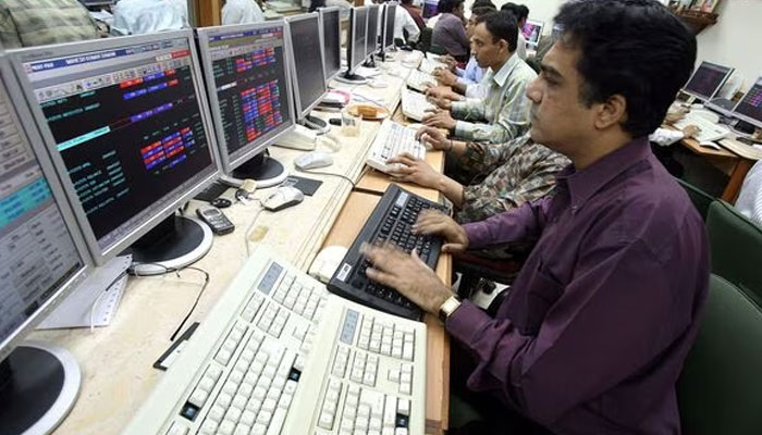 Indian stock market. — AFP