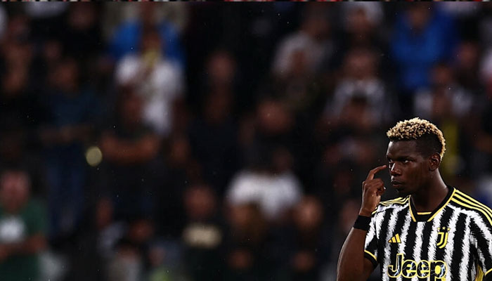 Juventus French midfielder Paul Pogba during a football match against Bologna in Turin on August 27, 2023. —  AFP File