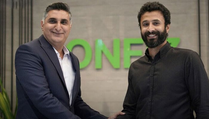 Confiz CEO Kashif Manzoor (left) seen in this undated picture. — LinkedIn/Startup Pakistan