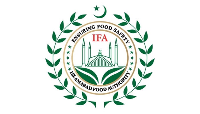 The logo of the  Islamabad Food Authority (IFA) on June 9, 2023. — Facebook/Islamabad Food Authority