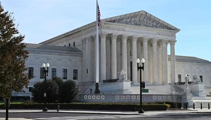 A general view of the US Supreme Court building in Washington DC, USA. — AFP/File