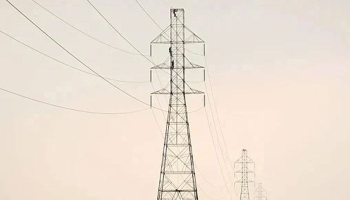 A representational image shows a high-voltage transmission tower in this picture released on July 7, 2023. — Facebook/National Transmission & Despatch Company NTDC, MOE-Power Division