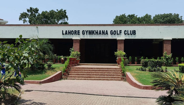 A front view of Lahore Gymkhana Golf Club. — Facebook/Lahore Gymkhana Golf/File