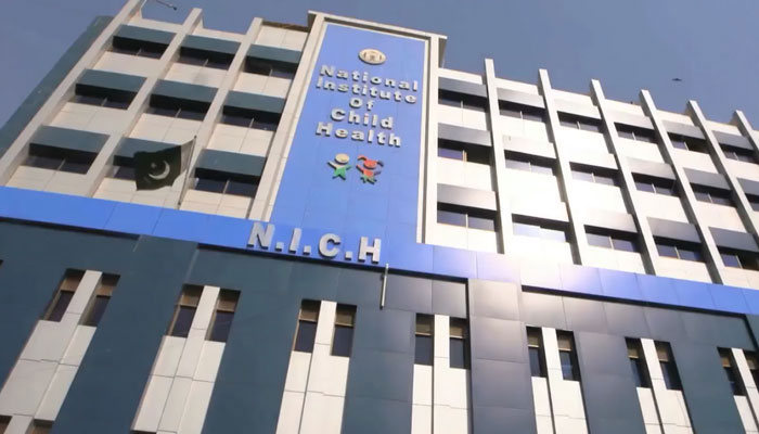 The National Institute of Child Health building seen in this screengrab, released on March 17, 2023. — Facebook/Child Aid Association