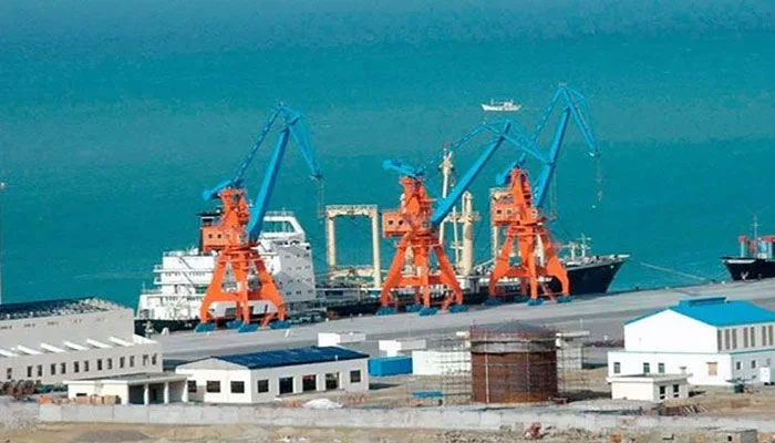 This image shows Balochistans Gwadar port which holds a key significance in the CPEC project. — AFP/File