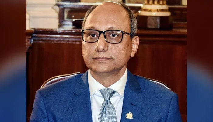 This image released on March 13, 2024, shows Sindh Local Government Minister Saeed Ghani. — Facebook/Saeed Ghani