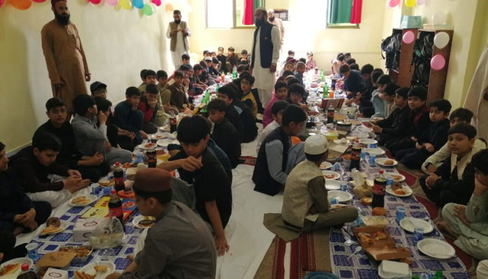 The Eid milan party was organised by the students of Aiwan-e-Quran of AIMS Education System, here. The students and teachers actively participated in the event. — Daily Spokesman website