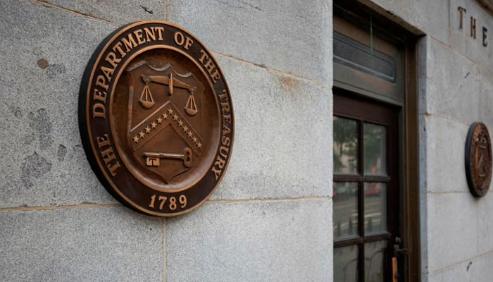 The U.S. Treasury Department. — AFP File