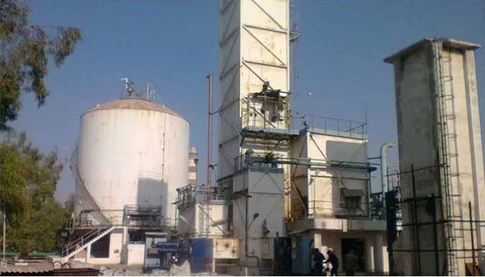 A view of the Pakistan Steel Mills (PSM). — Pakistan Steel Mills