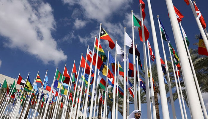 View of Dubais Expo City during the United Nations Climate Change Conference (COP28) Climate Summit in Dubai, United Arab Emirates on November 30, 2023. — Reuters