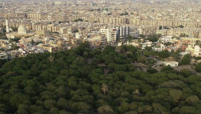 An aerial view of Karachi city. — Reuters/File
