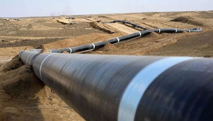 This representational image shows the gas pipeline. — AzerNews/File