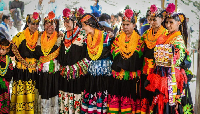 In this image women celebrating Chilimjusht festival. — APP/File