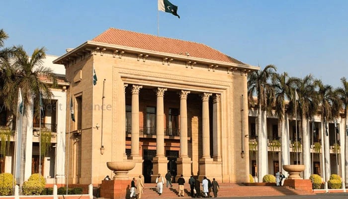 The Punjab Assembly building. — Radio Pakisan/File