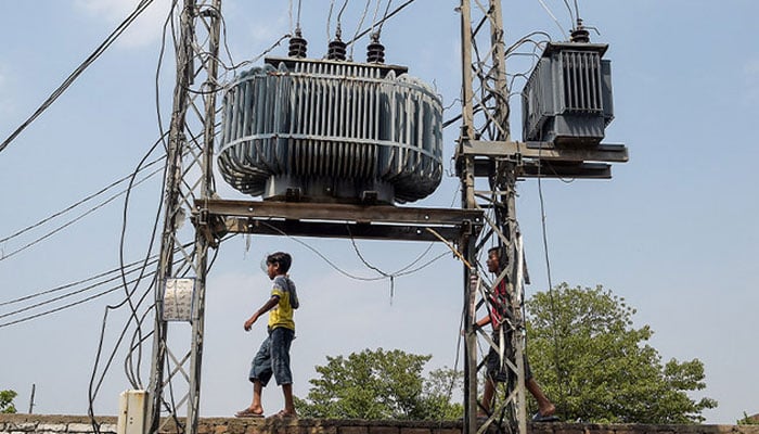 A representational image of an electricity transformer.— AFP/file