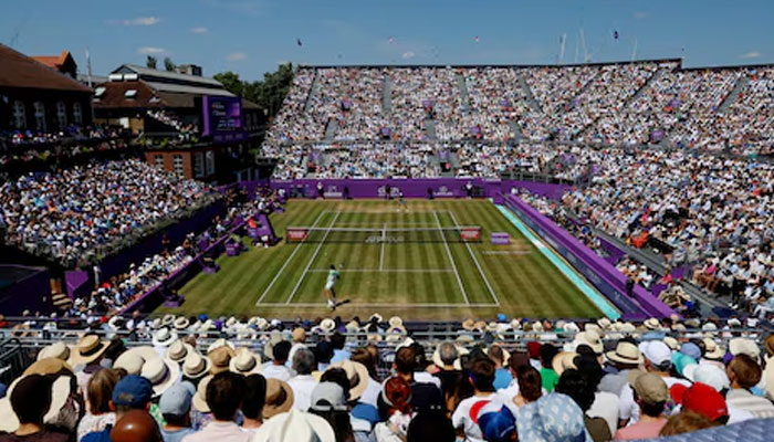 General view during the final match between Spains Carlos Alcaraz and Australias Alex de Minaur.— Reuters/file