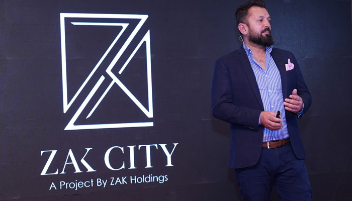 The image shows the logo of the ZAK City. — Facebook/ZAK CITY/File
