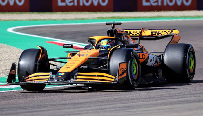 McLarens Oscar Piastri seen during practice session of Emilia Romagna Grand Prix at Autodromo Enzo e Dino Ferrari, Imola, Italy on May 17, 2024. — Reuters