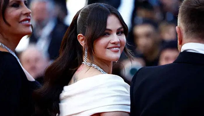 Cast member Selena Gomez poses on the red carpet during arrivals for the screening of the film Emilia Perez in competition at the 77th Cannes Film Festival in Cannes, France on May 18,2024. — Reuters