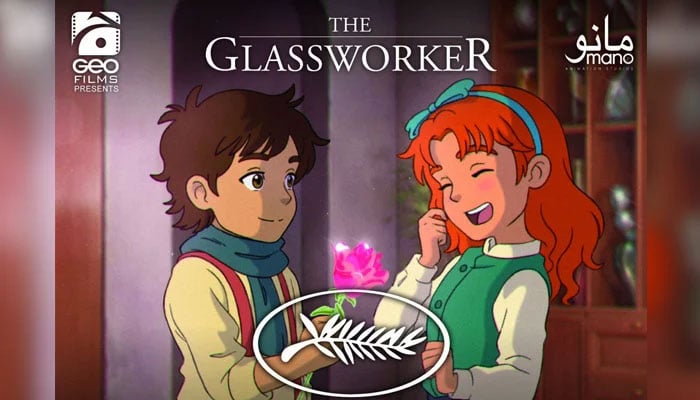 Poster of Pakistans first hand-made animated film The Glassworker. — Supplied Geo News/File