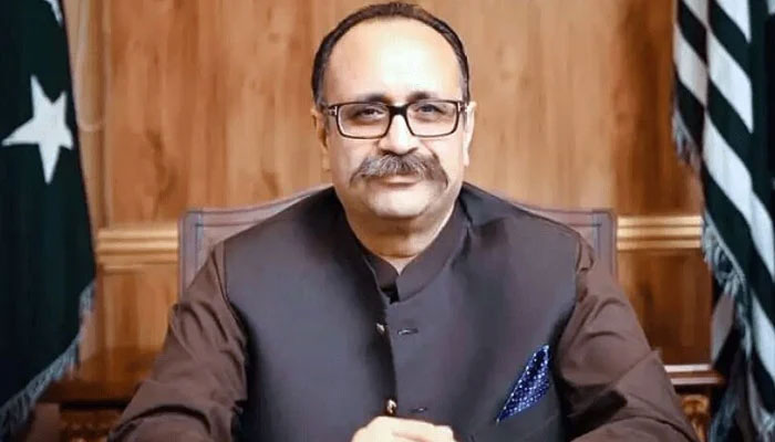 Former Azad Jammu and Kashmir (AJK) prime minister Sardar Tanveer Ilyas seen in this image. — APP/File