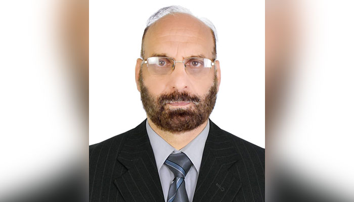 Prof. Dr Muhammad Iqbal, Dean of the Faculty of Numerical and Physical Sciences, University of Peshawar seen in this image. —  University of Peshawar Website/File