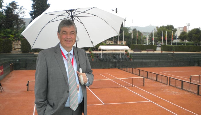 Peter McQuibban, Chairman of the Council of International Lawn Tennis Clubs (ILTC) seen in this undated photo.— ictennis.net/file