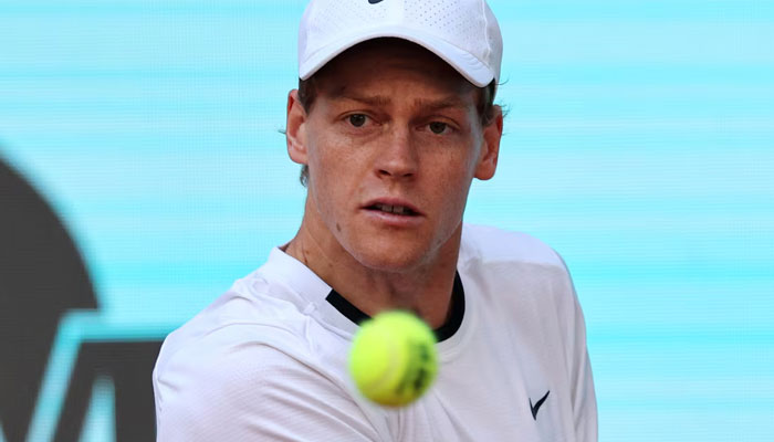 Italys Jannik Sinner in action during his round of 16 match against Russias Karen Khachanov.— Reuters/file