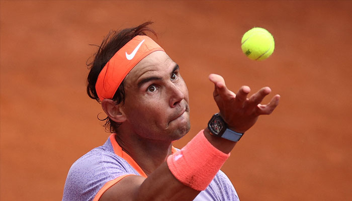 Spains Rafael Nadal in action during his round of 64 match against Polands Hubert Hurkacz.— Reuters/file