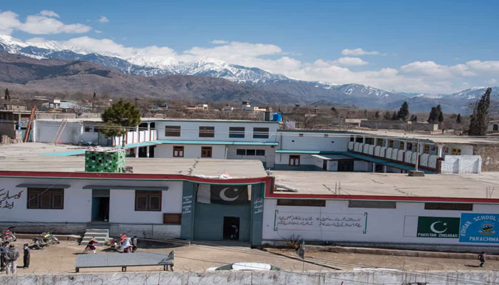 This representational image shows a college in KP. — Kohsar School & College Parachinar/File