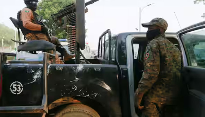 A representational image of Nigerian soldiers in the state of Zamfara. — Reuters/file