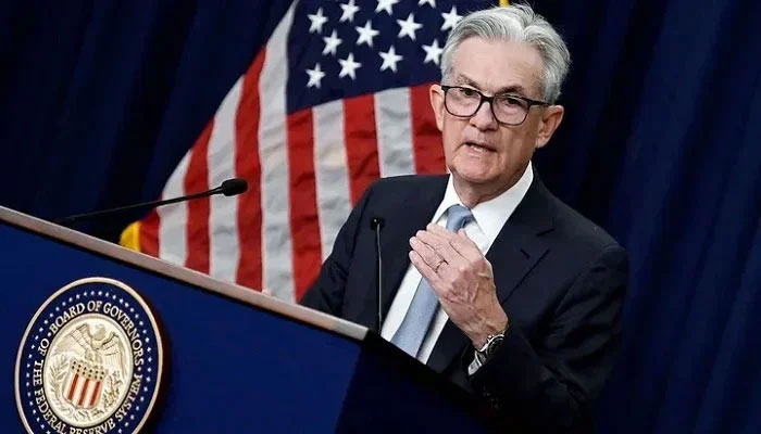 US Federal Reserve Chair Jerome Powell speaks during a news conference on interest rates, the economy and monetary policy actions, at the Federal Reserve Building in Washington, DC, June 15, 2022.— AFP/File