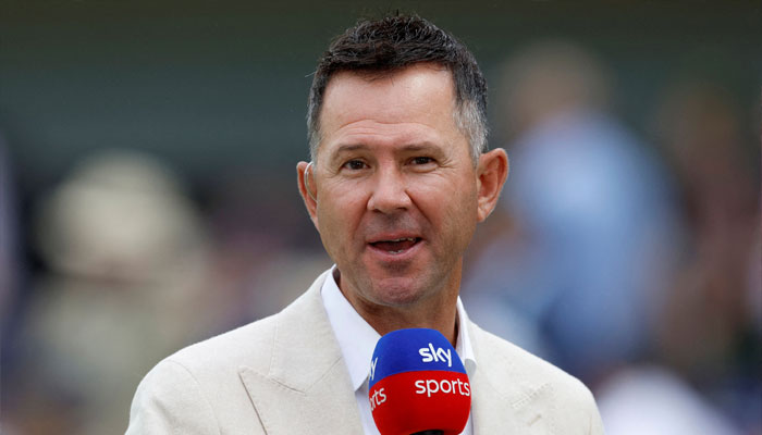 Former player and TV pundit Ricky Ponting before the start of the second Ashes test in 2023 . — Reuters/File