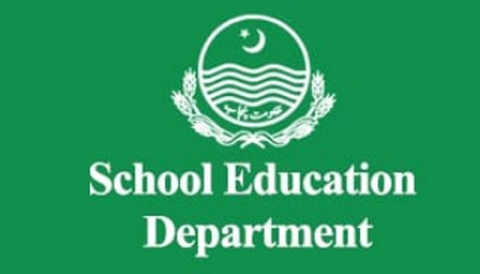 This image shows the logo of the School Education Department (SED) Punjab. — Facebook/School Education Department, Government of the Punjab/File