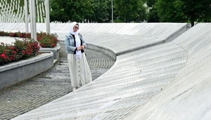 Srebrenica genocide memorial seen in this undated image. — AFP/File