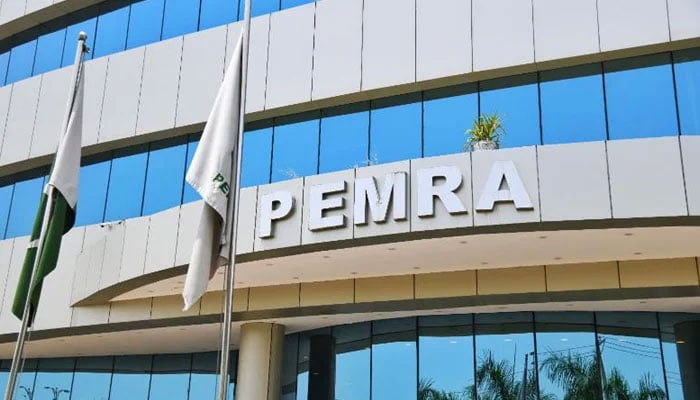A view of the Pemra building in Islamabad. — Ministry of Information and Broadcasting/File