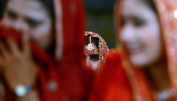 A representational image showing multiple brides.— AFP/File