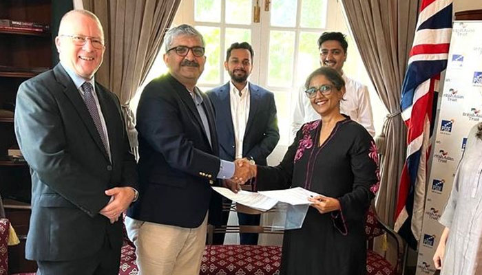 Deputy Head of Mission Martin Dawson hosted the agreement signing ceremony between the Punjab Skills Development Fund (PSDF) and the British Asian Trust (BAT) on May 24, 2024.  — Facebook/britishasiantrust