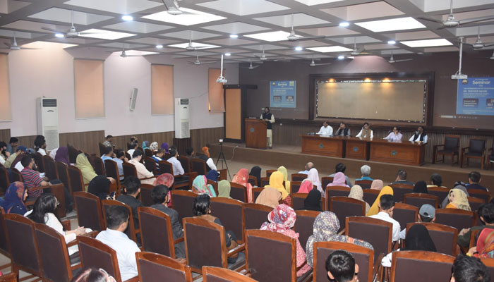 Participants attend a seminar on Law of Blasphemy and Our Social Responsibilities in Lahore on May 24, 2024.  — Facebook/punjabhecofficial