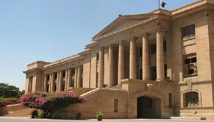 The Sindh High Court (SHC) can be seen in this image. — SHC website/File