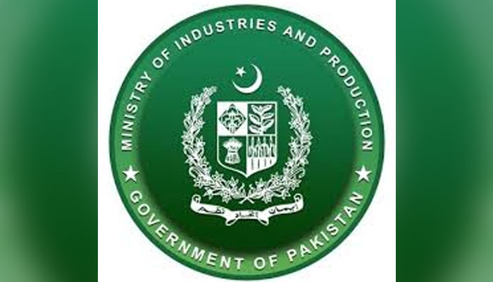 This image shows the logo of the Ministry of Industry and Production. — APP/File