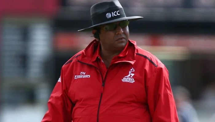 Pakistani umpire Ahsan Raza seen in this undated photo. — ICC/file