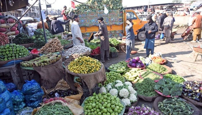 A representational image showing vendors selling vegetables at the fruits and vegetable market on February 6, 2024. — Online