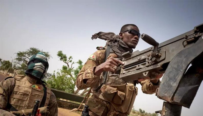 Soldiers of the Malian army are seen during a patrol on the road between Mopti and Djenne, in central Mali. — AFP/file