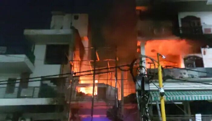 Six newborn babies died after a fire tore through a children’s hospital in the Indian capital. — NDTV