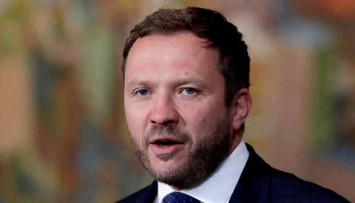 Estonias Foreign Minister Margus Tsahkna arrives at Oslo City Hall during NATOs informal meeting of foreign ministers in Oslo, Norway June 1, 2023. — Reuters/file