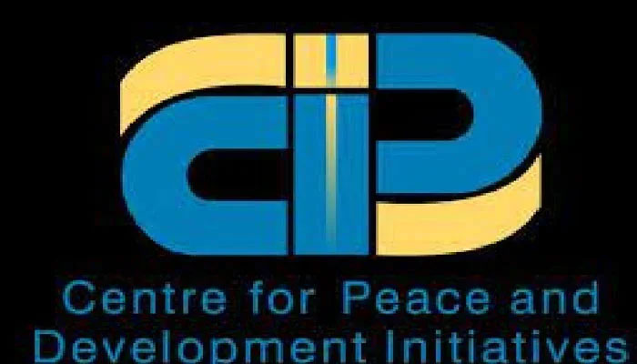 This image shows the logo of the Centre for Peace and Development Initiatives (CPDI). — APP/File